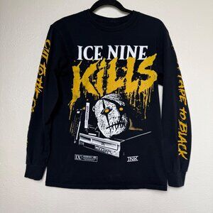 Ice Nine Kills "Trinity of Terror Part 3" 2022 Concert T-Shirt Long Sleeve Sz S